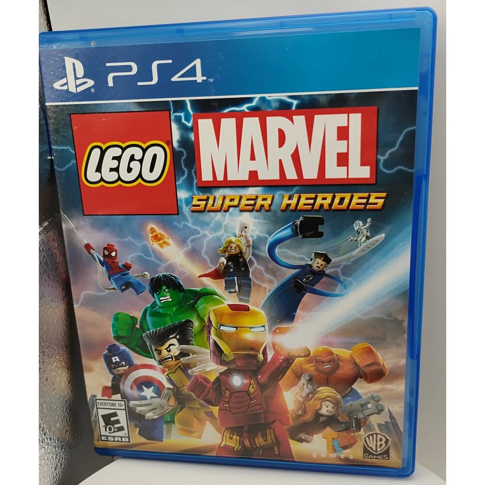 LEGO Marvel Super Heroes PS4 Game Complete w/ Case